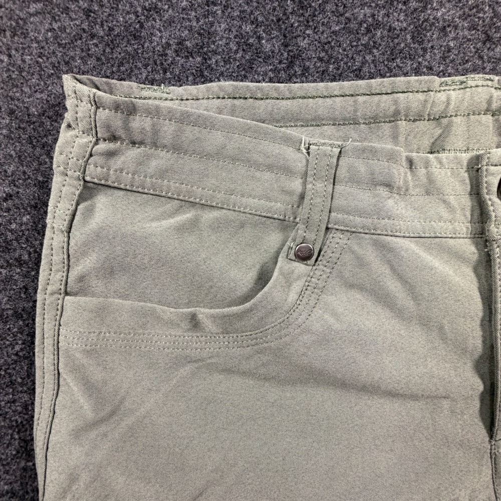 KUHL Splash Capri Pants Womens 6 Sage Green Hiking Outdoor Performance Cropped - Picture 11 of 16